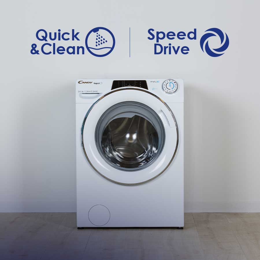 Come funziona una lavatrice con Speed Drive Motor?