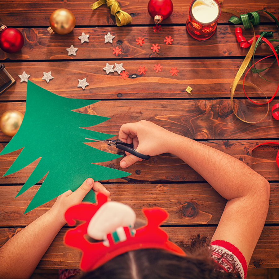 Arts and crafts with your children this Christmas: a few ideas
